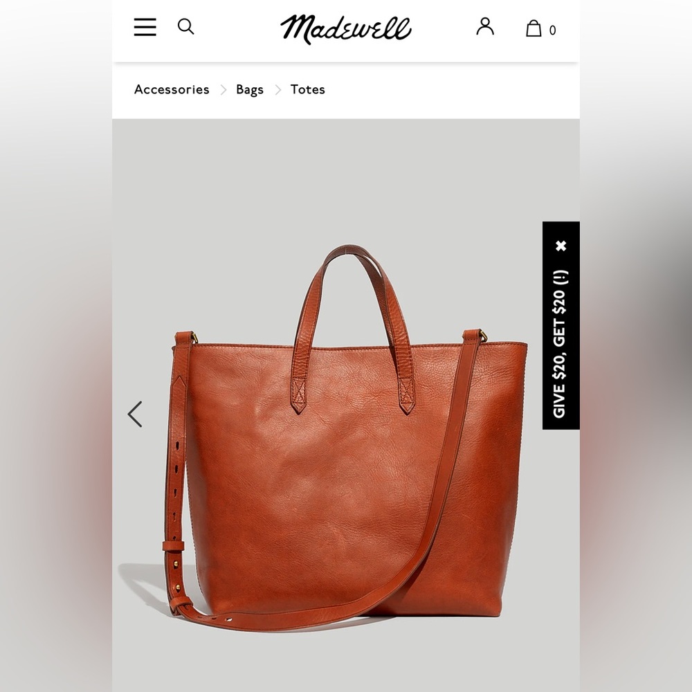 Madewell Zip-Top Transport Carryall